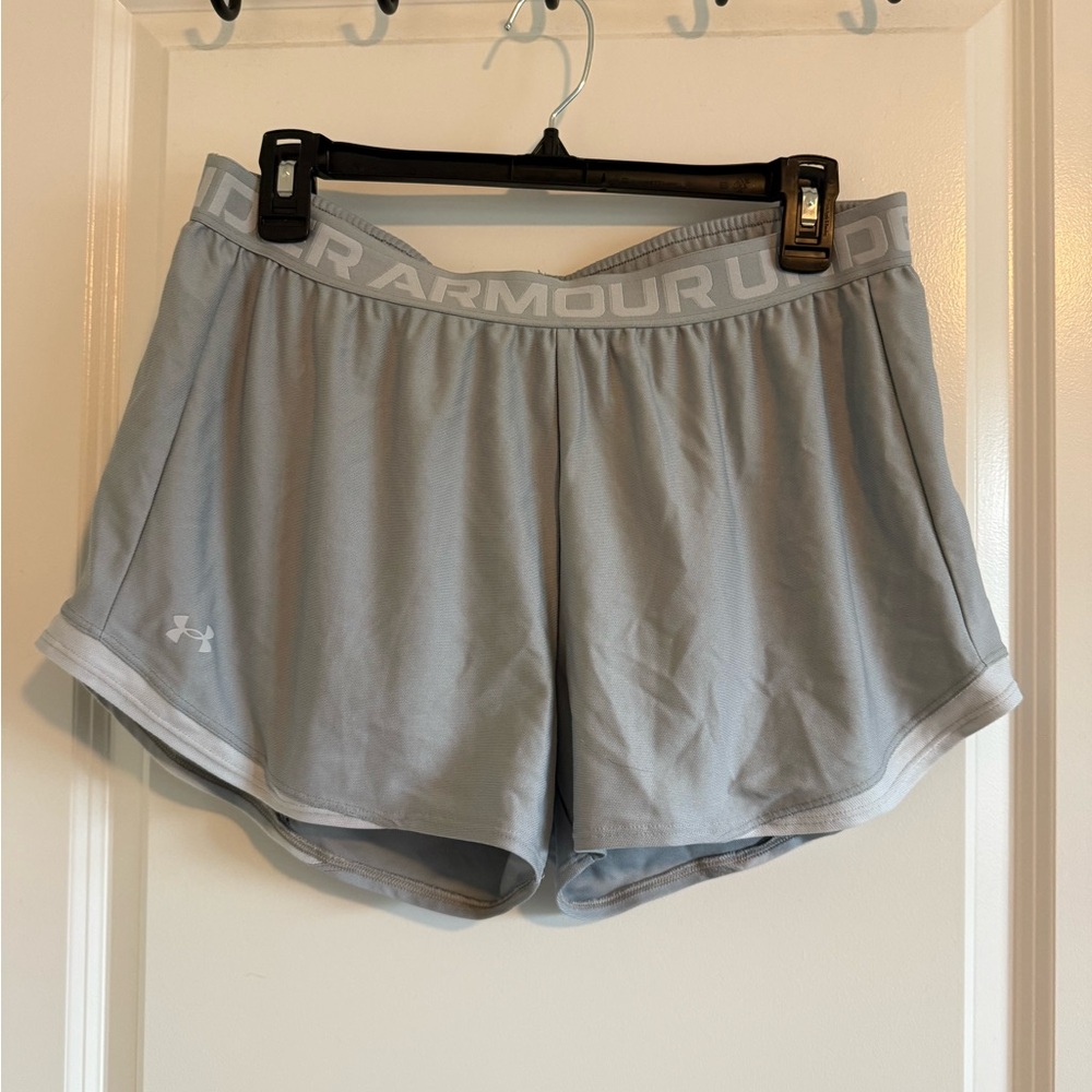 Under Armour Women's Gray Athletic Shorts